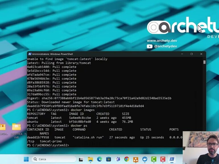 DOCKER Rapido – Episodio 8/9:  – Esporre le Porte in Docker, un esempio con Tomcat e Apache