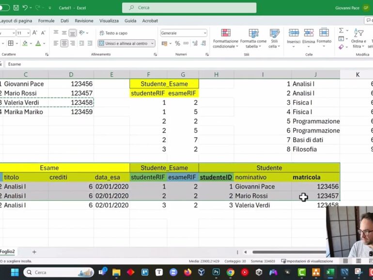 Trasformazione da ER a MySQL 15/20 – LEFT, RIGHT e FULL JOIN in una relazione Molti a Molti